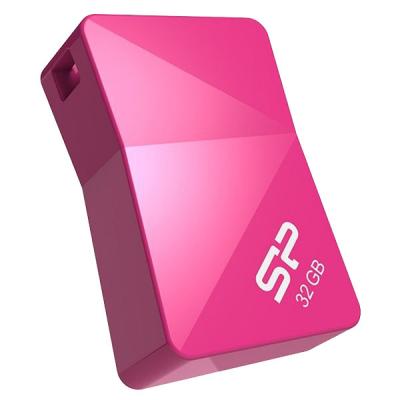 USB флеш накопичувач Silicon Power 32Gb Touch T08 Peach USB 2.0 (SP032GBUF2T08V1H) - зображення 2