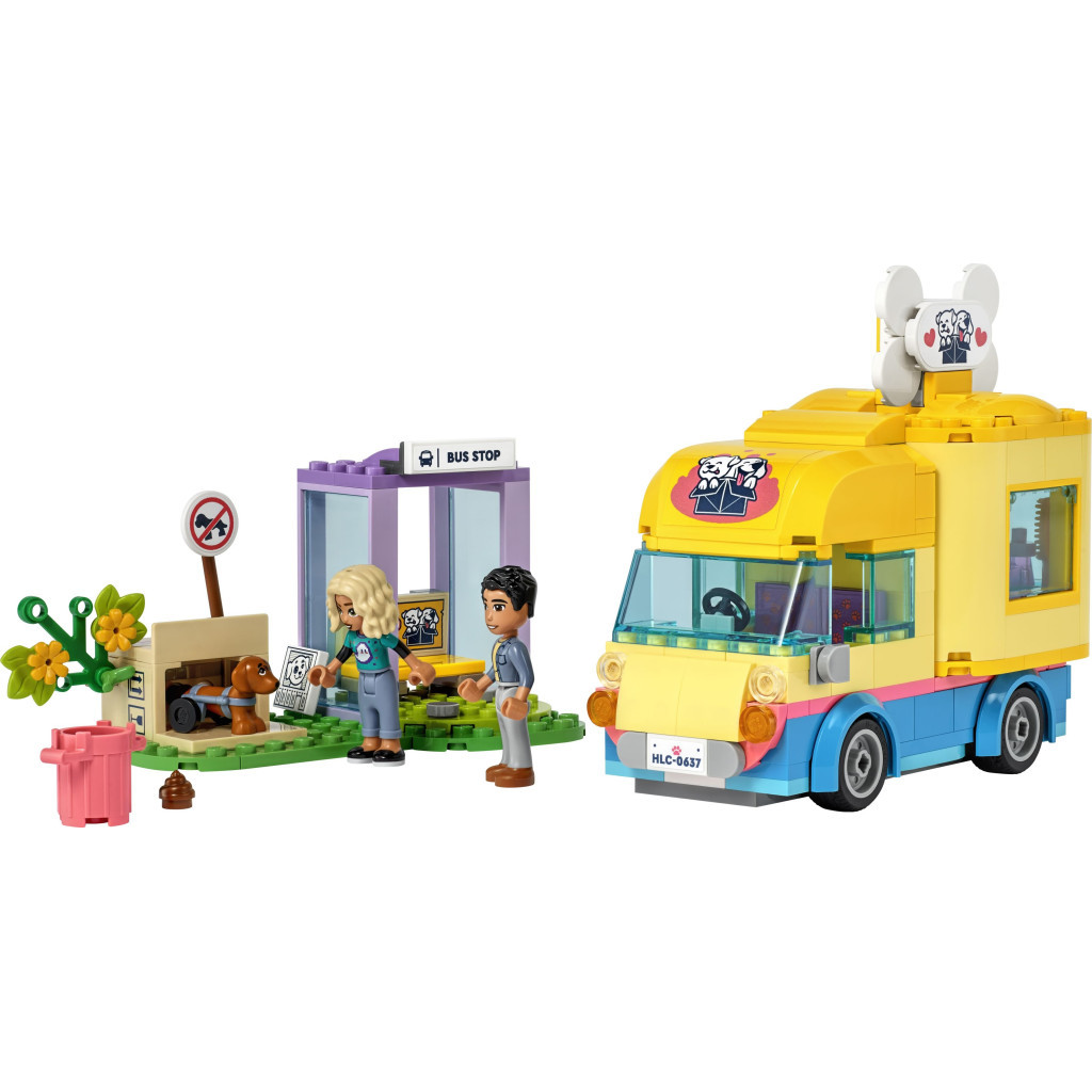 Конструктор LEGO Friends Фургон для порятунку собак 300 деталей (41741) - зображення 2