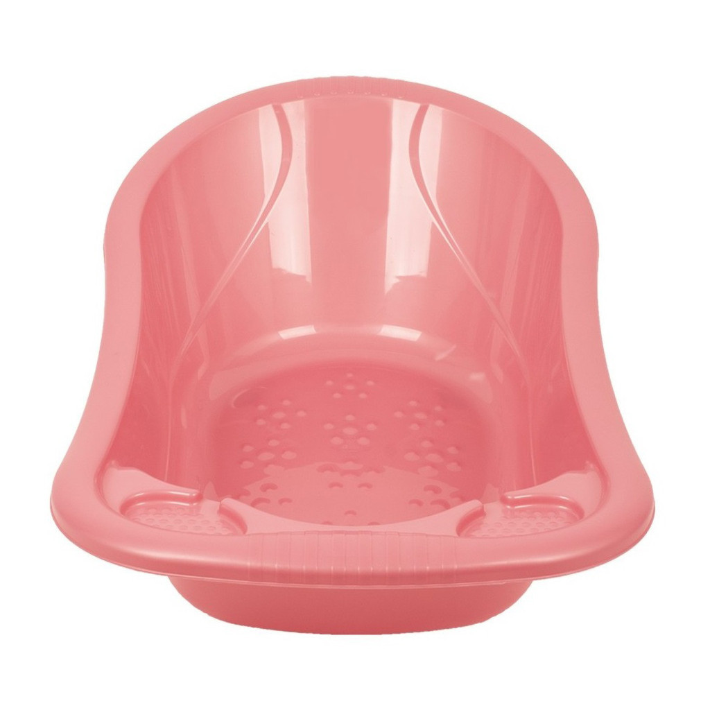 Ванночка Sevi Bebe зі зливом Перламутрова Рожева (8692241008222) - зображення 2