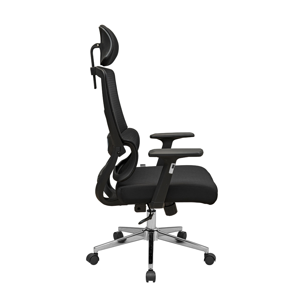 Офісне крісло Richman Вектор Про Хром М-2 Сітка Чорна (R00000053311) - зображення 3