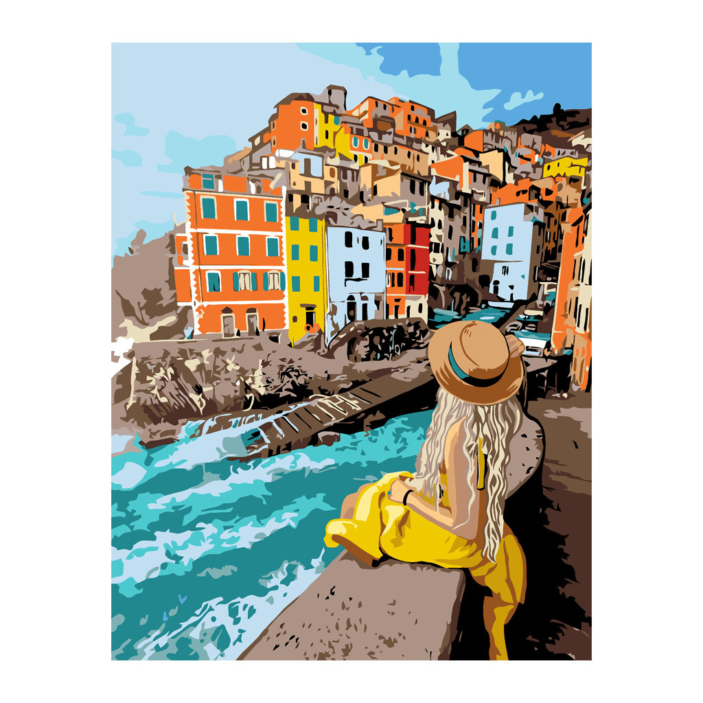 Картина по номерам Rosa Star Національний парк. Італія 35х45 см (4823098525196) - зображення 1