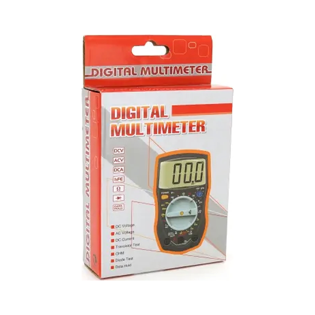 Цифровий мультиметр HAOYUE DT-33D, щупи, Box (HAOYUE DT-33D) - зображення 4