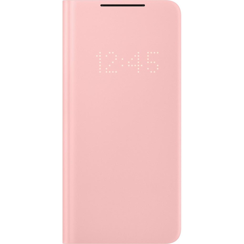 Чохол до мобільного телефона Samsung Smart LED View Cover Samsung Galaxy S21+ Pink (EF-NG996PPEGRU) - зображення 1