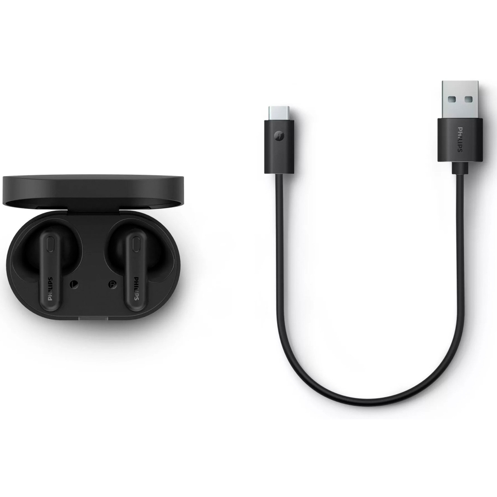 Навушники Philips TAT1138 True Wireless Black (TAT1138BK/00) - зображення 8