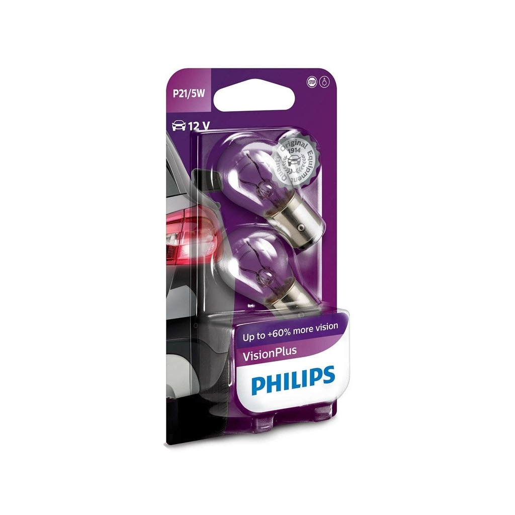 Автолампа Philips 21/5W (12499 VP B2) - зображення 3