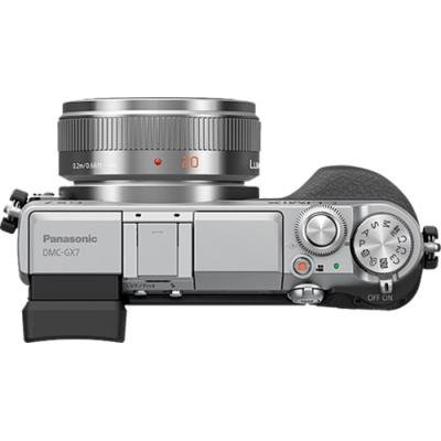 Цифровий фотоапарат Panasonic DMC-GX7 Kit 14-42mm Silver (DMC-GX7KEE-S) - зображення 2