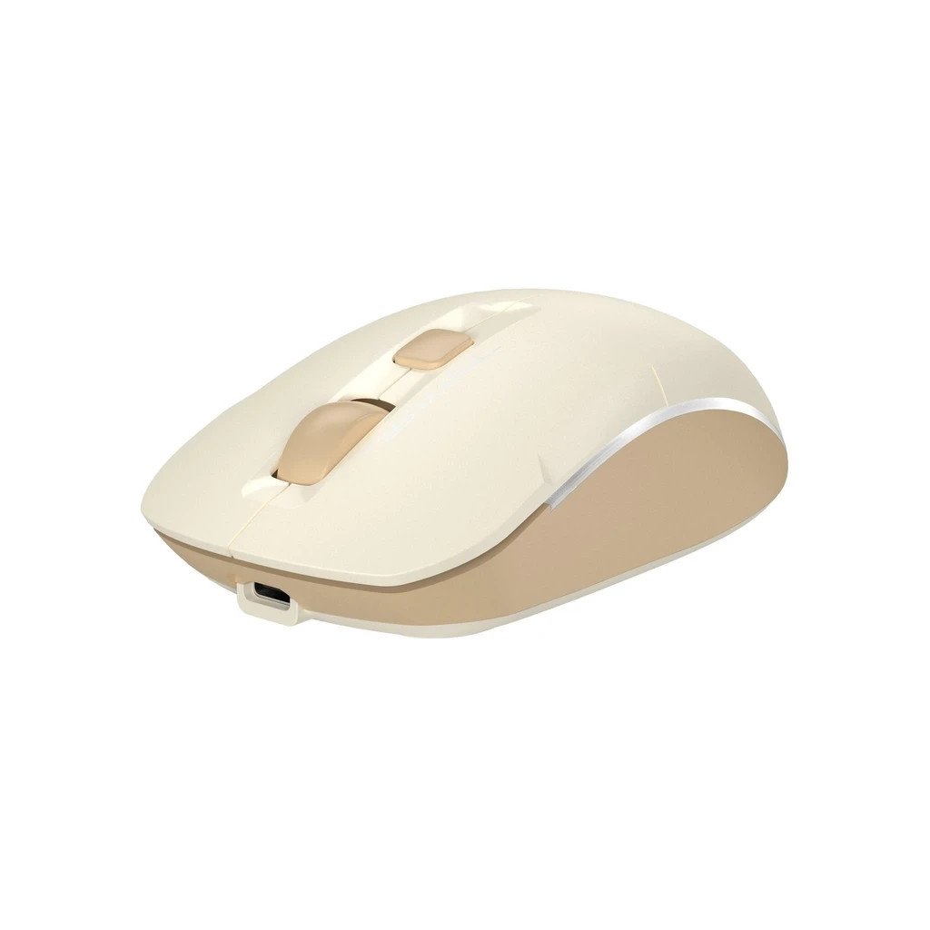 Мишка A4Tech FB26CS Air Wireless/Bluetooth Cafe Latte (4711421991186) - зображення 2