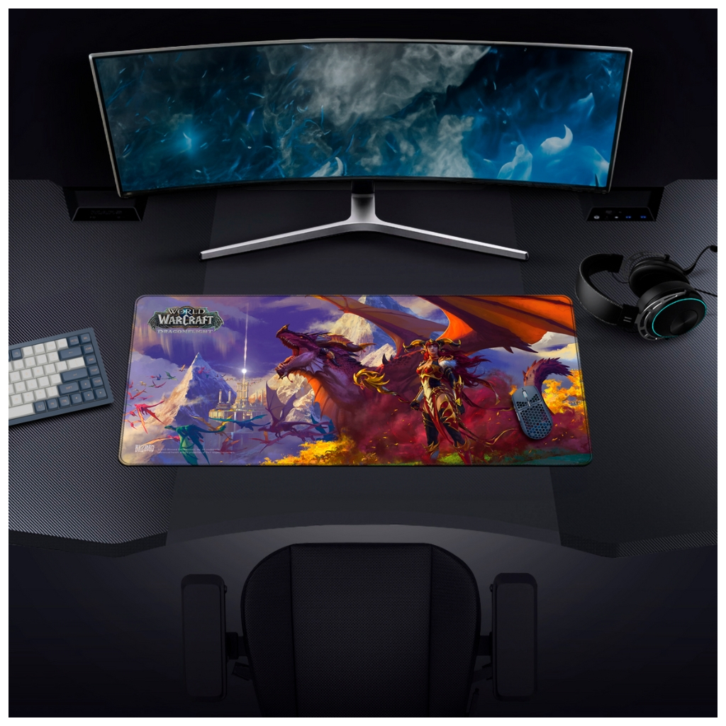 Килимок для мишки Blizzard World of Warcraft Dragonflight Alexstrasza and Dragon XL (FBLMPDFALDRA22SXL) - зображення 4