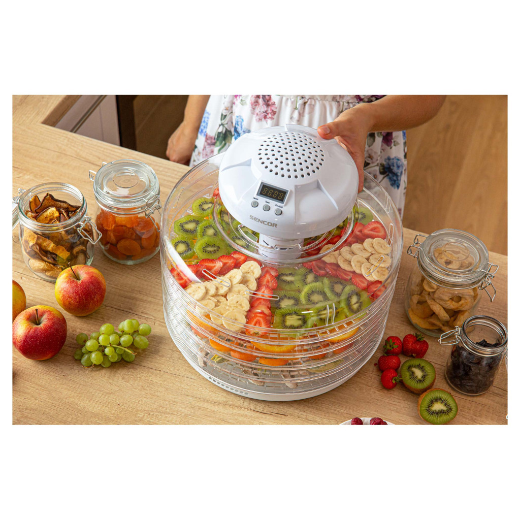 Сушка для овочів та фруктів Sencor SFD 4235WH - зображення 10