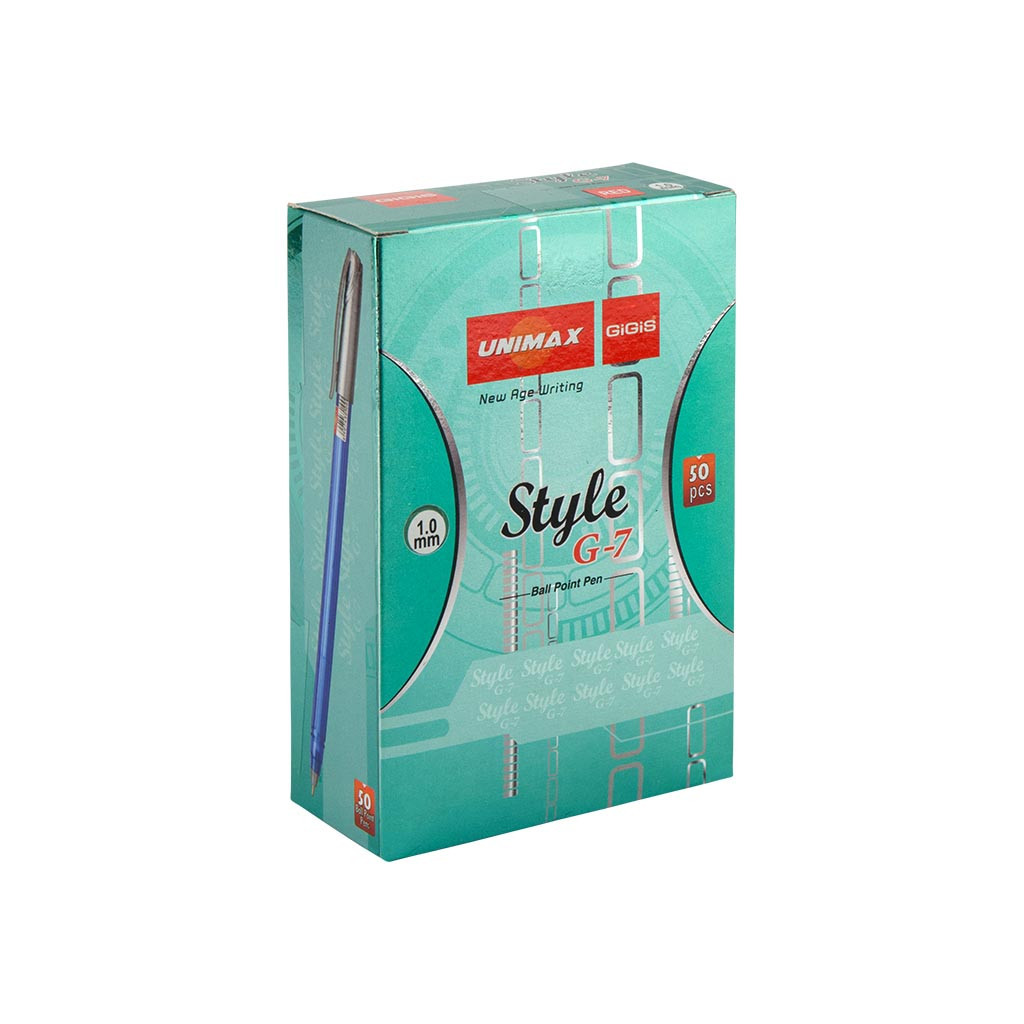 Ручка кулькова Unimax Style G7, зелена (UX-103-04) - зображення 3