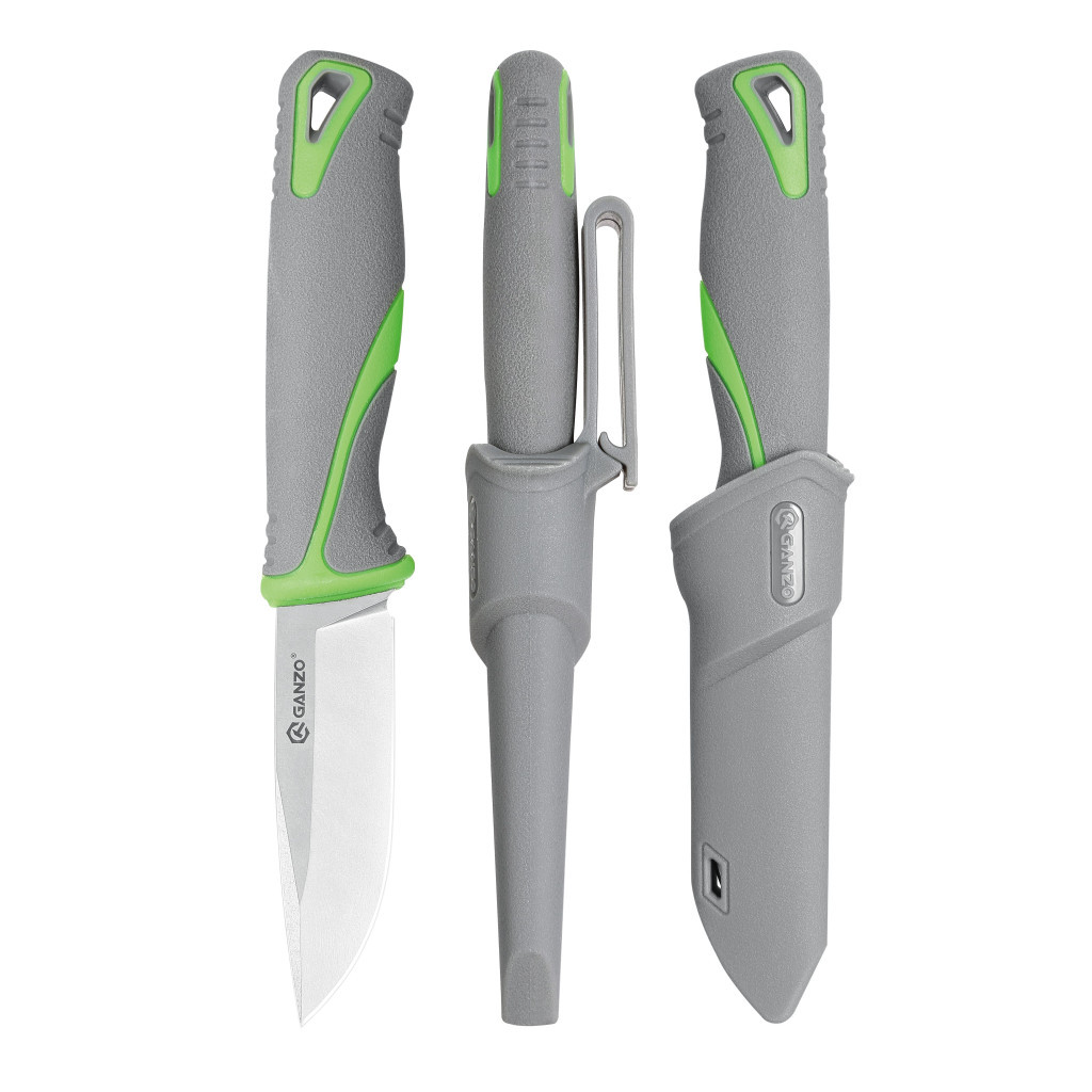 Ніж Ganzo G807-GY Сірий з ножнами (G807GY) - зображення 5