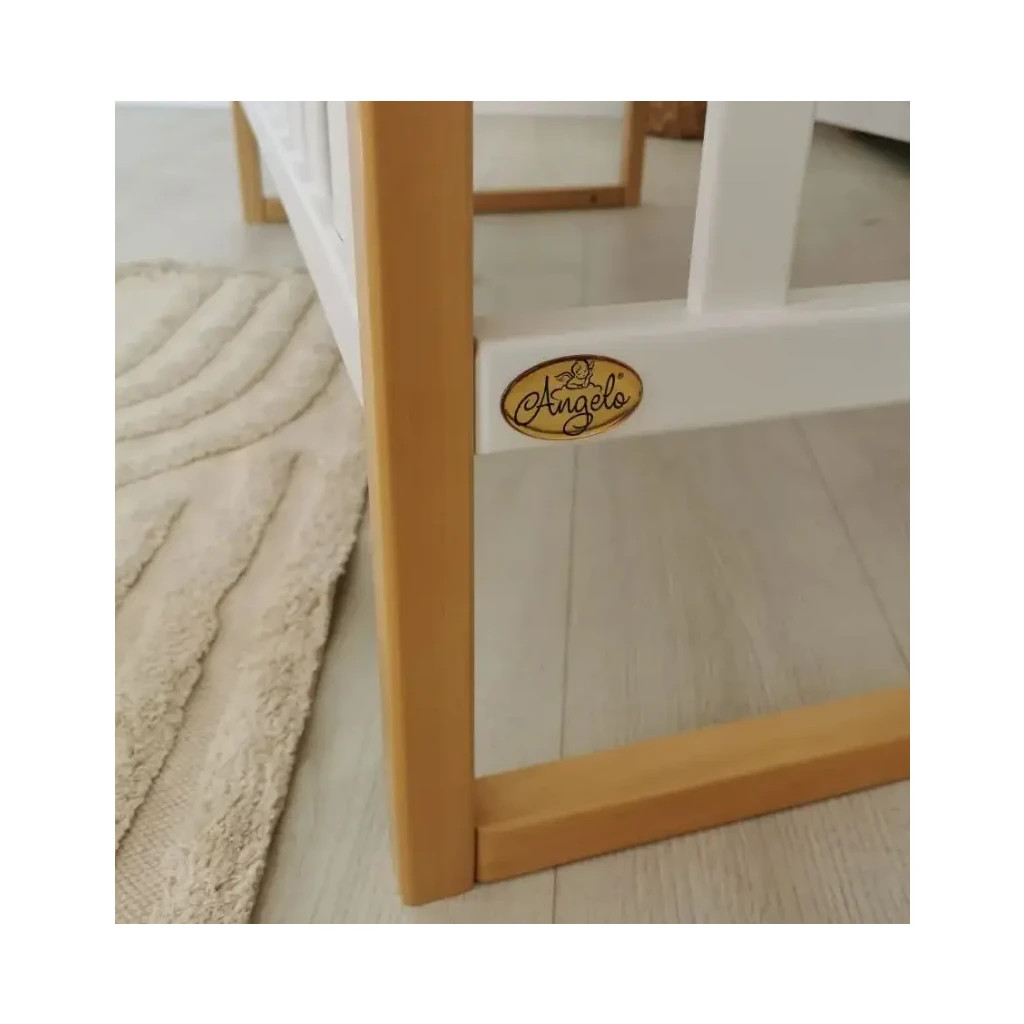 Ліжечко Angelo Люкс-12 біло-буковий (12017) - зображення 4