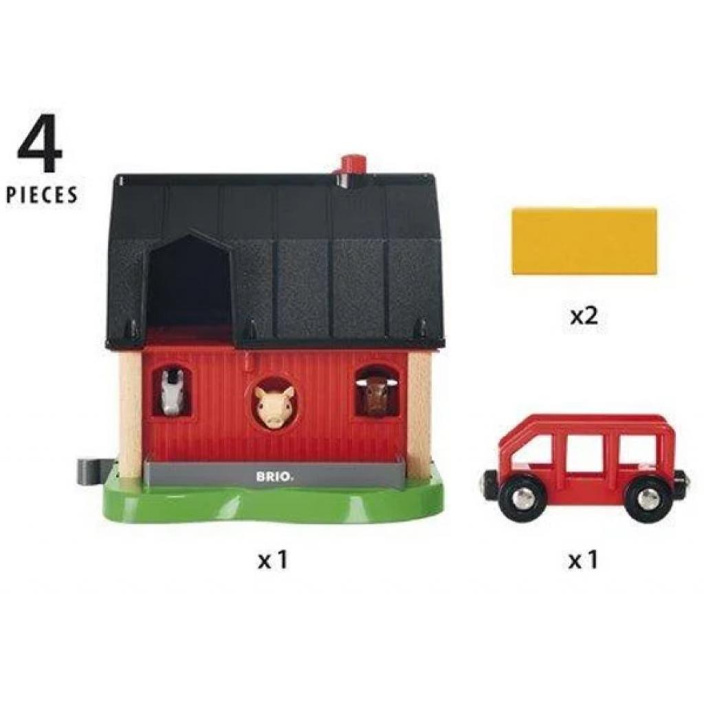 Залізниця Brio World Smart Tech Ферма (33936) - зображення 3