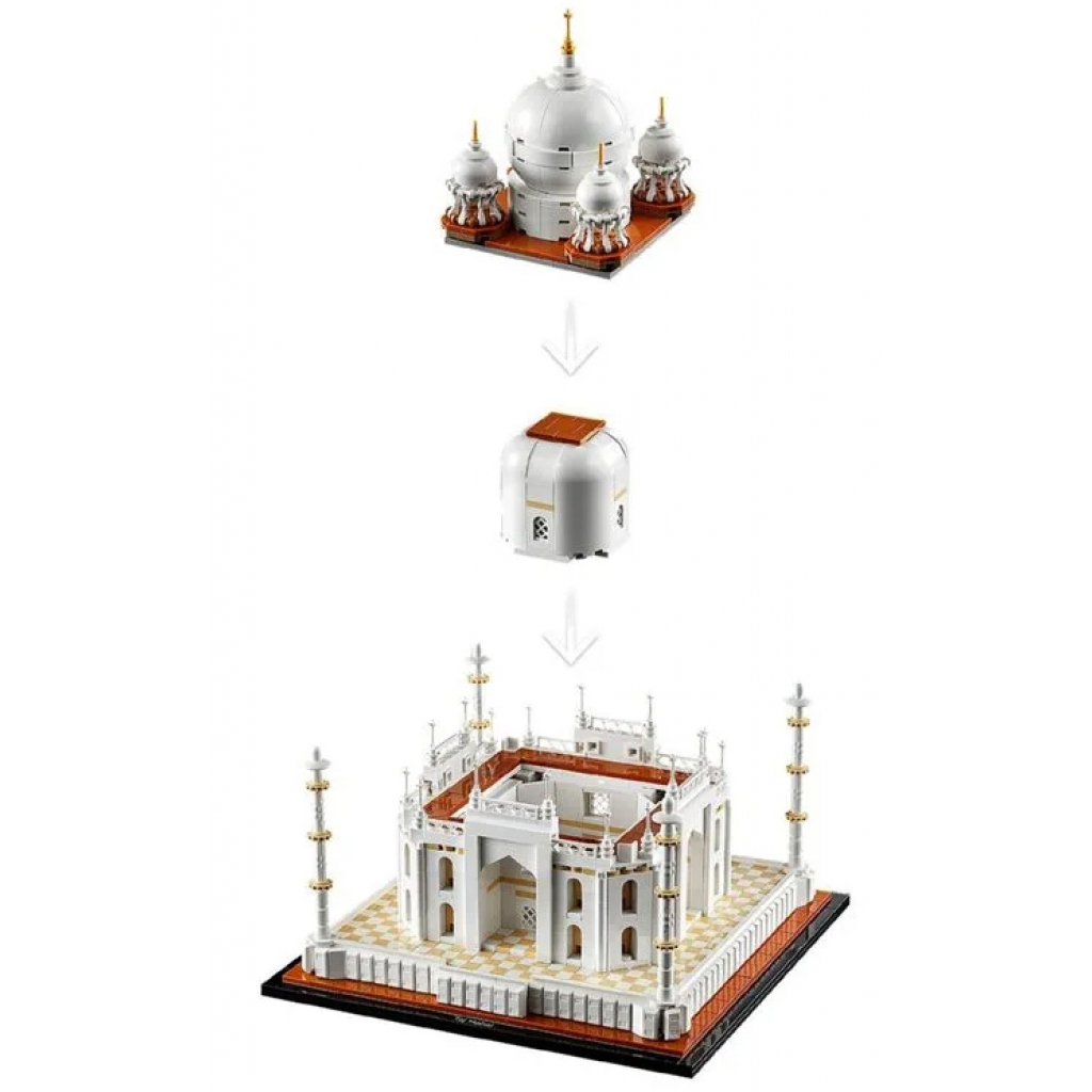 Конструктор LEGO Architecture Тадж-Махал 2022 деталі (21056) - зображення 4