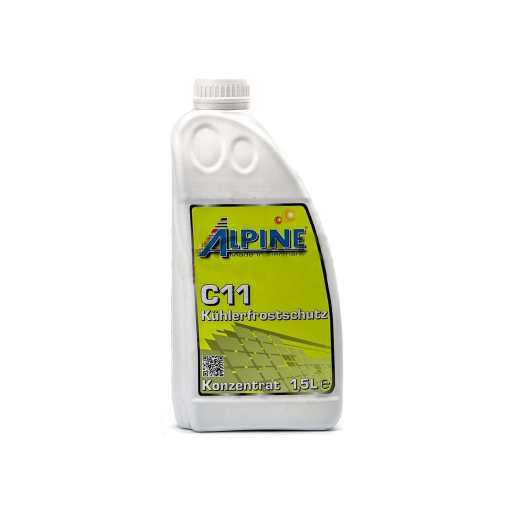 Антифриз Alpine концентрат C11 Кuhlerfrostschutz зелен. 1.5л (1145G-15) - зображення 1