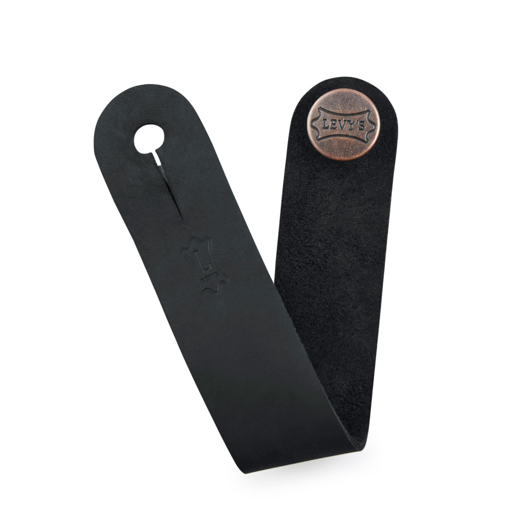 Ремінь для гітари Levy's Acoustic Adapter Black (MM18CH-BLK) - зображення 1