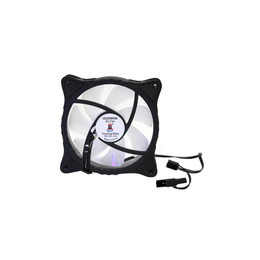 Кулер до корпусу Cooling Baby 12025HBRGB - зображення 1