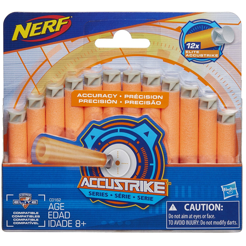 Набір патронів Hasbro Nerf AccuStrike, 12 шт. (C0162) - изображение 1