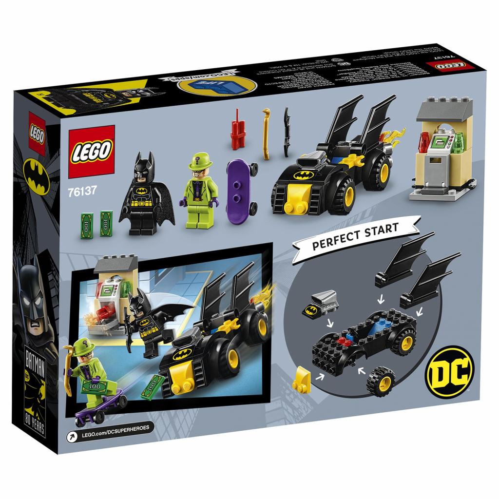 Конструктор LEGO Super Heroes DC Comics Бетмен і пограбування Загадника 59 деталей (76137) - зображення 9