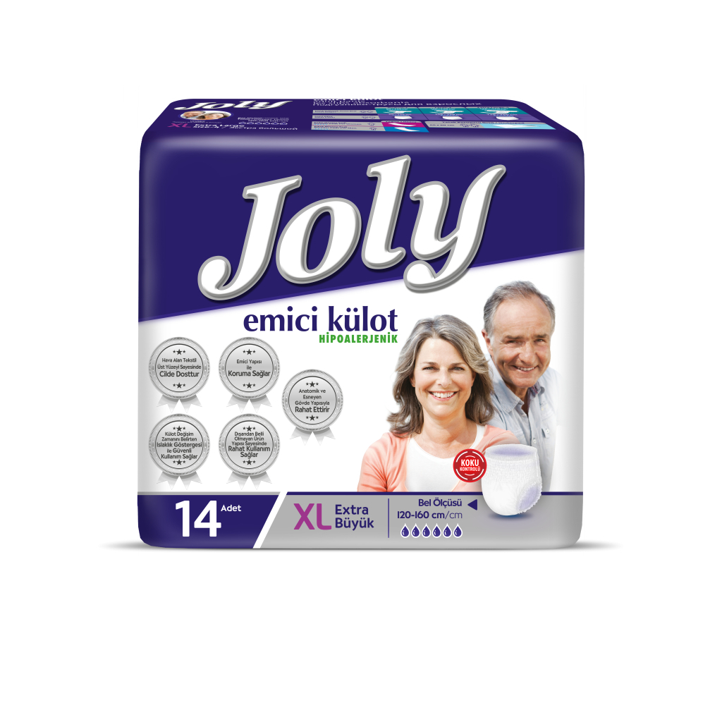 Підгузки для дорослих Joly Трусики 4 Extra Large 14 шт (8690536807093) - зображення 1