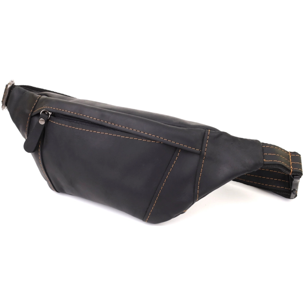 Сумка Shvigel З натуральної шкіри Чорна (23120) - зображення 1