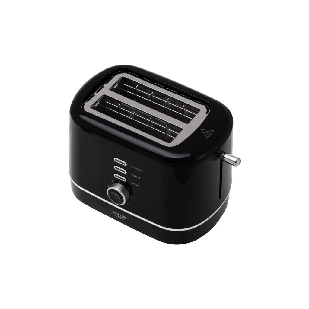 Тостер Adler AD 3224 black - изображение 3