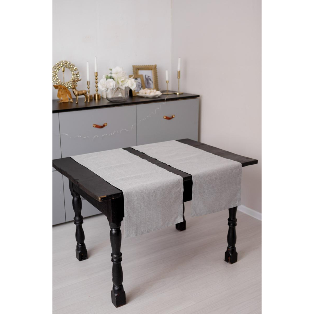 Доріжка на стіл Прованс Перлина Silver 40х140 см (037575) - зображення 2