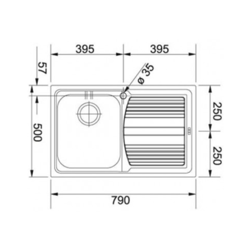 Мийка кухонна Franke 101.0381.806 - зображення 3