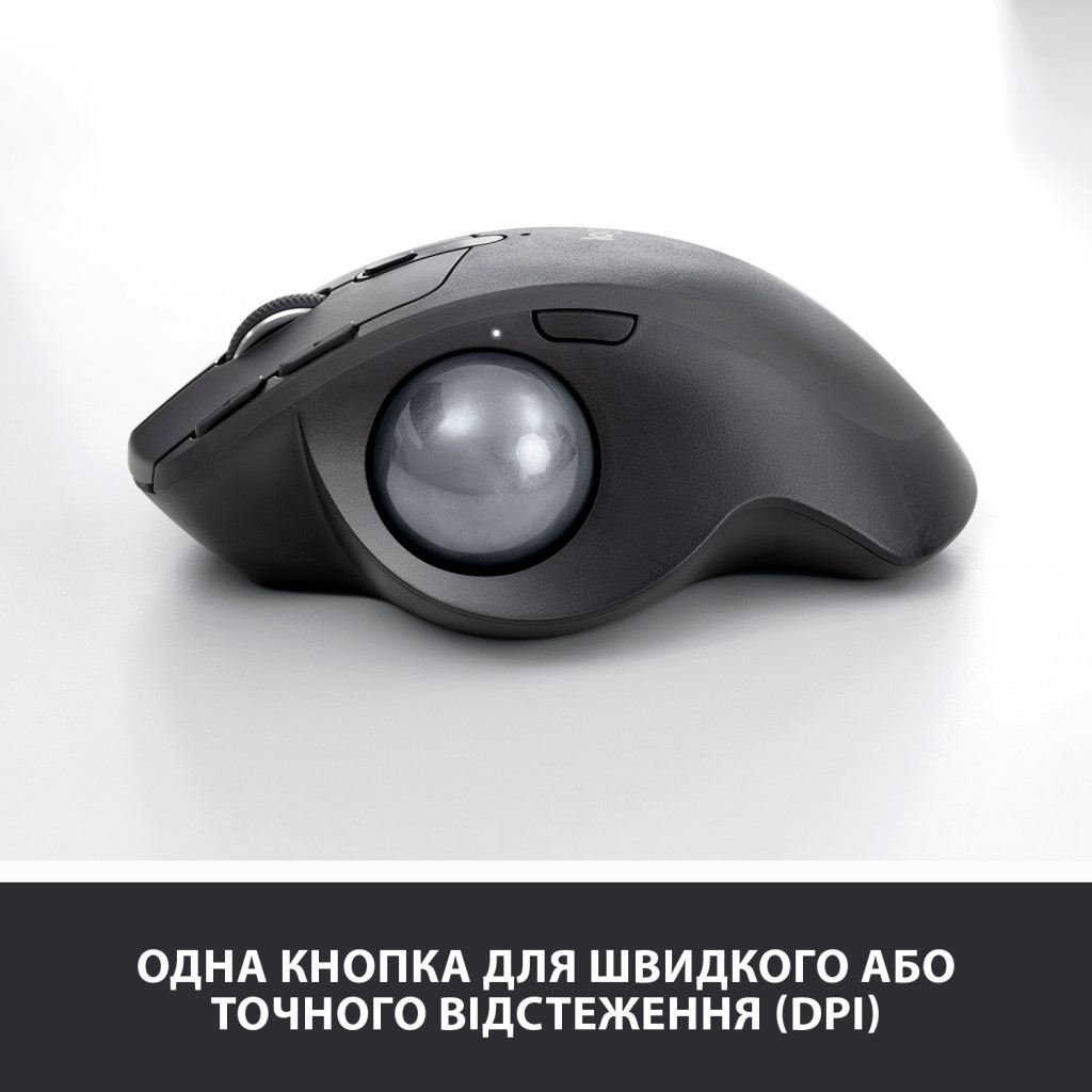 Мишка Logitech MX Ergo Bluetooth Graphite (910-005179) - зображення 4
