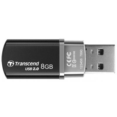 USB флеш накопичувач Transcend 8GB JetFlash 320 USB 2.0 (TS8GJF320K) - зображення 2