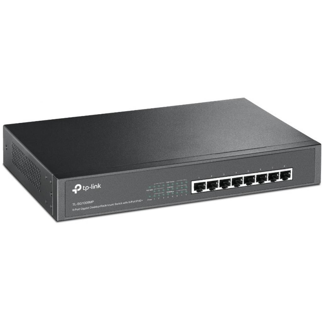 Комутатор мережевий TP-Link TL-SG1008MP - зображення 2