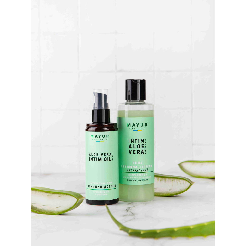 Олія для інтимної гігієни Mayur натуральна 120 мл (4820189560777) - зображення 2