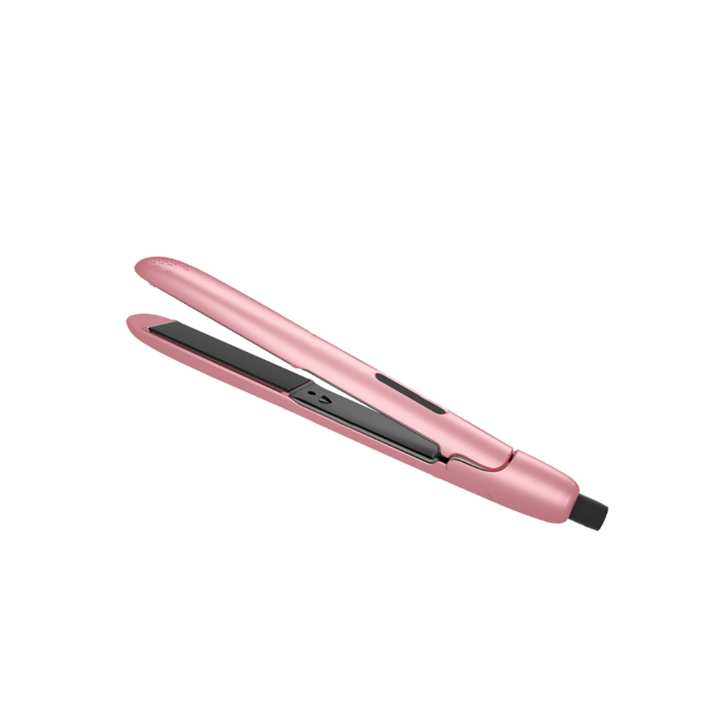Вирівнювач для волосся Xiaomi Enchen Hair Curling Iron Enrollor Pink / White EU - зображення 1