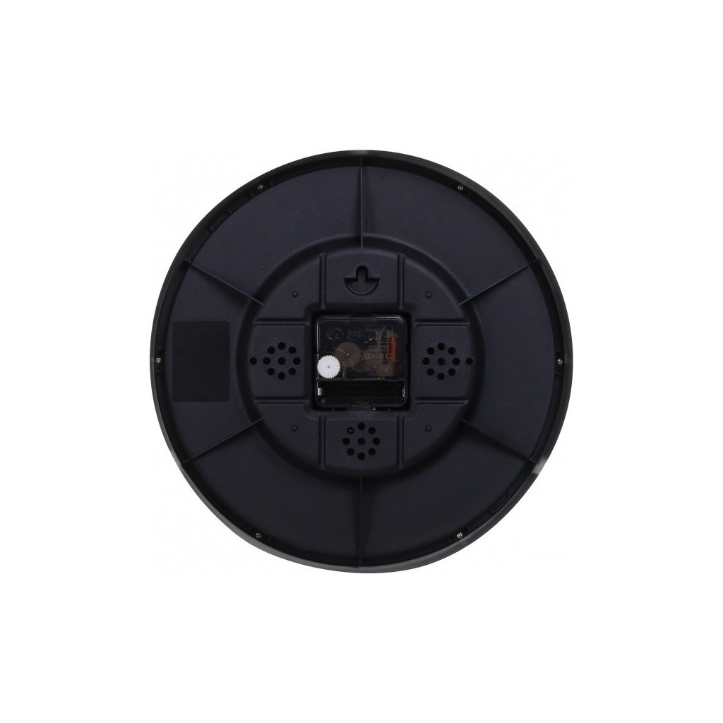 Настінний годинник Optima Speed пластиковий, чорний (O52111) - зображення 3