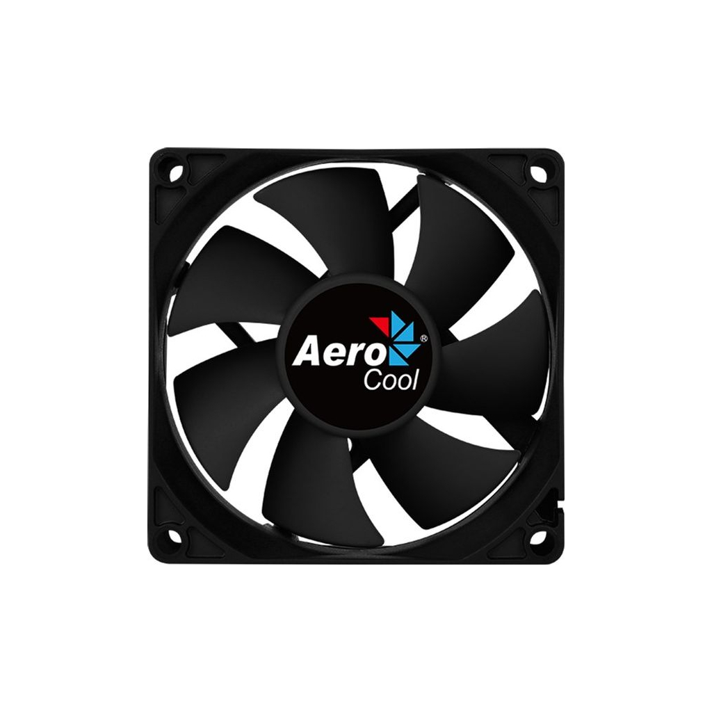Кулер до корпусу AeroCool Force 8 Black (ACF1-FC00110.11) - зображення 1