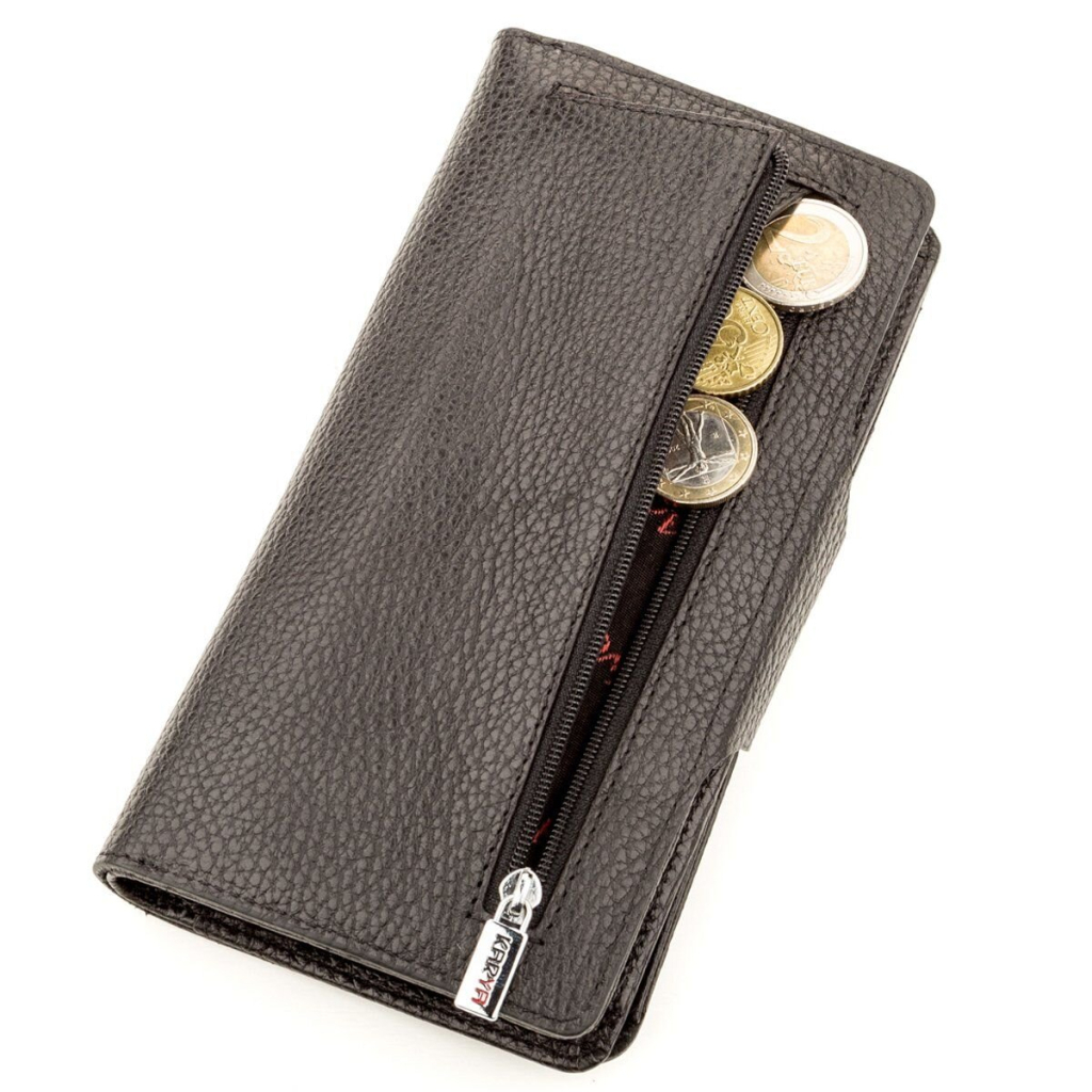 Гаманець Karya Шкіряний Чорний (17235) - зображення 5