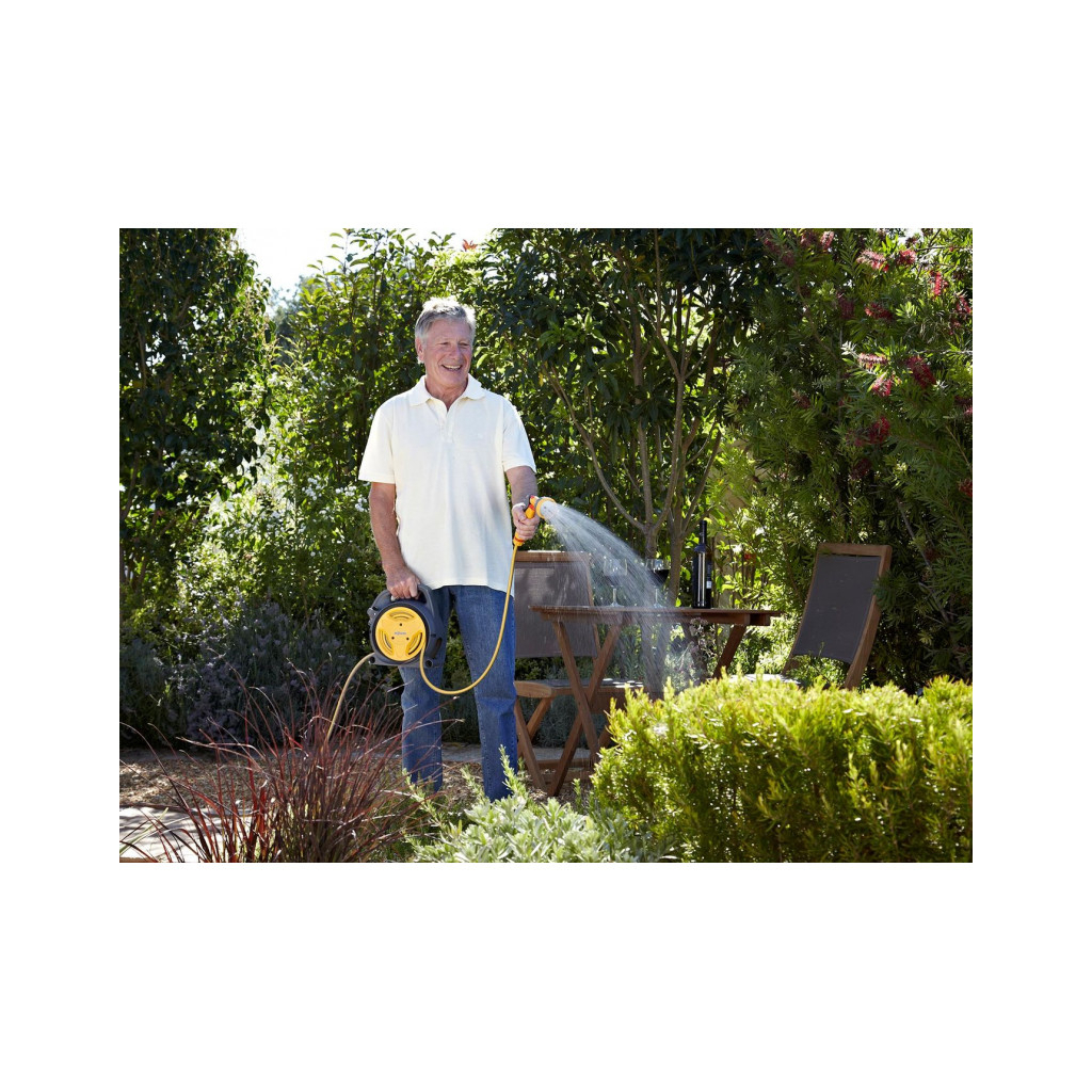 Шланг для поливу HoZelock з котушкою d7,5мм 8м і 2м + 4 конектори Міні Pico Reel (7050) - изображение 6