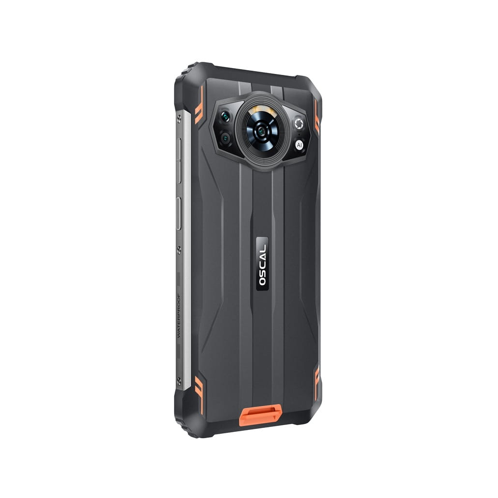 Мобільний телефон Oscal S80 6/128GB Orange - зображення 5