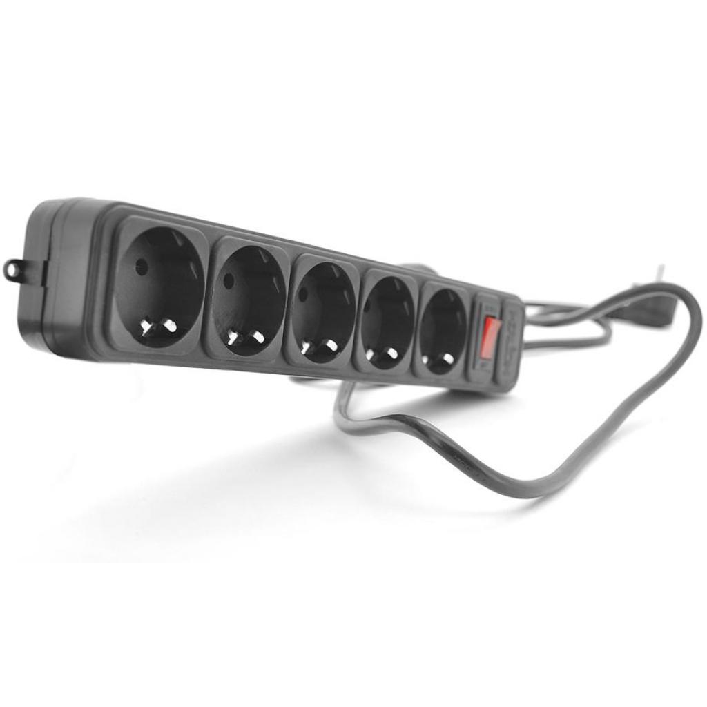 Мережевий фільтр живлення Merlion 5 розеток, 10м (B5100) - зображення 1