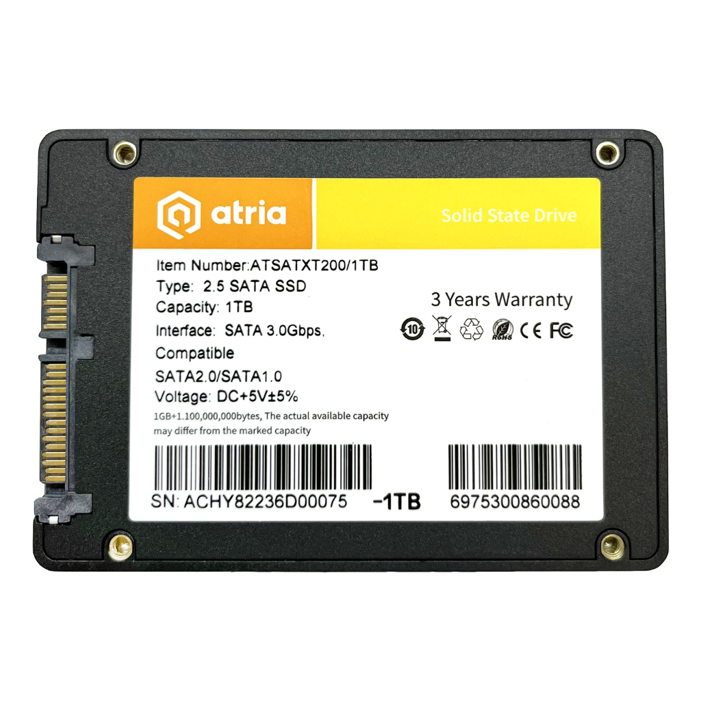Накопичувач SSD 2.5" 1TB XT200 ATRIA (ATSATXT200/1024) - зображення 2