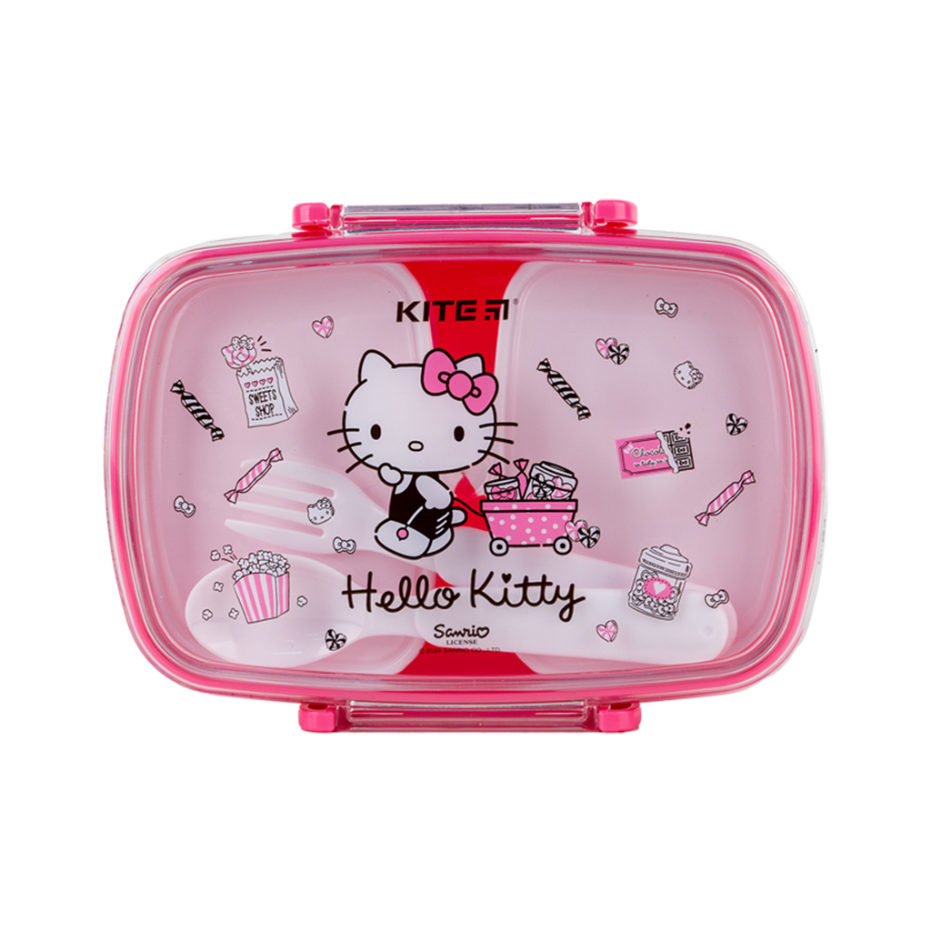 Ланч-бокс дитячий Kite Hello Kitty з наповненням 750 мл (HK24-181-2) - изображение 2