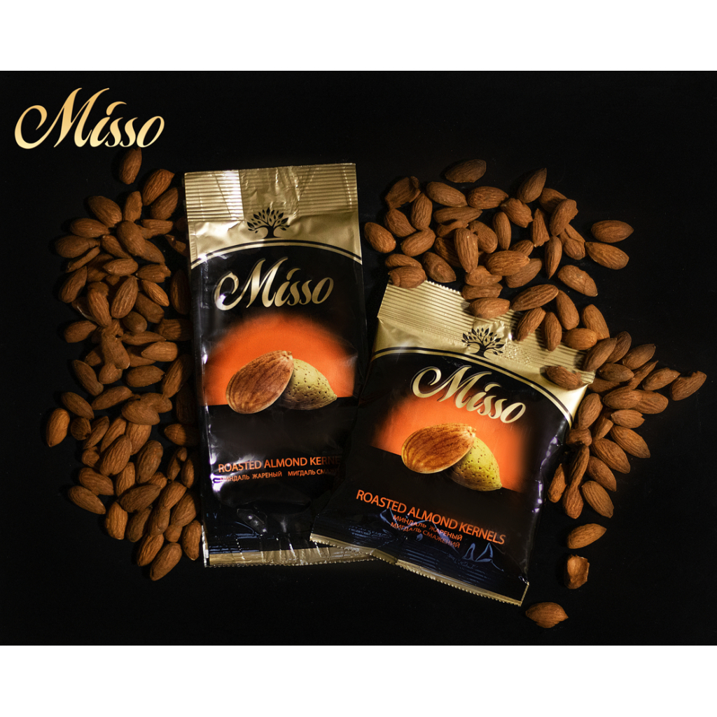 Горіхи Misso Ядра мигдаля смажені 150 г (4820232570111) - зображення 2