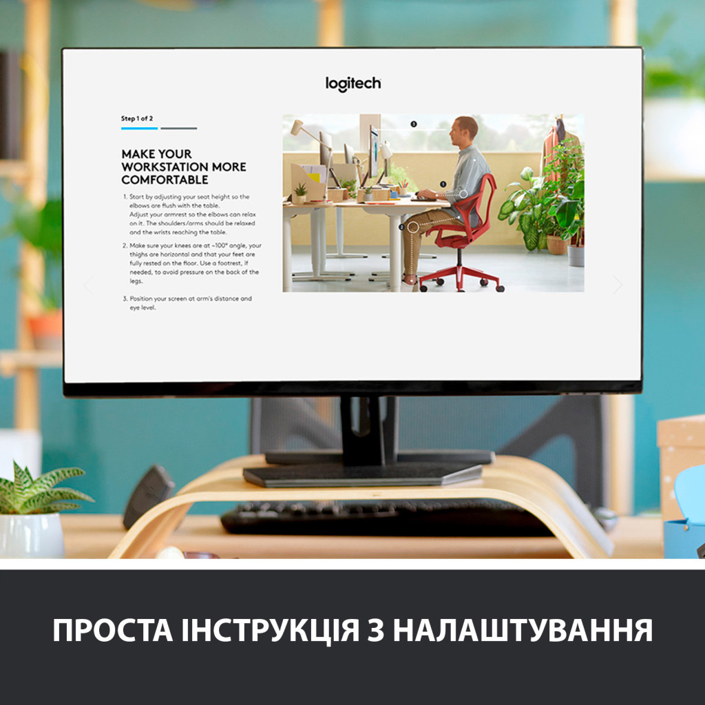 Клавіатура Logitech ERGO K860 Bluetooth/Wireless UA Black (920-010108) - зображення 10