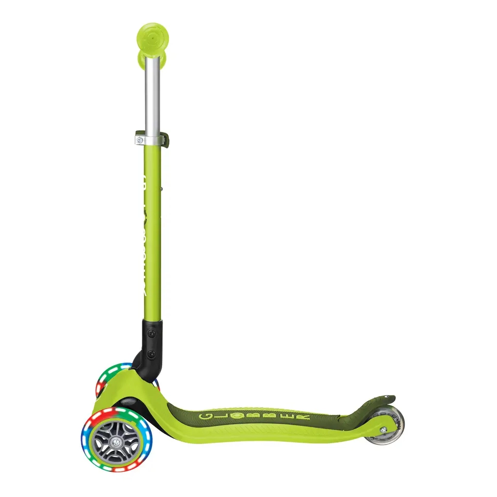 Самокат Globber Primo Foldable Lights колеса з підсвіткою до 50 кг 3+ Зелений (432-106-3) - зображення 3