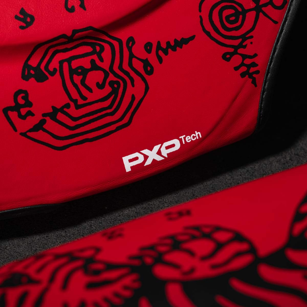 Захист гомілки і стопи Phantom Muay Thai Red S/M (PHSG2678-SM) - зображення 4