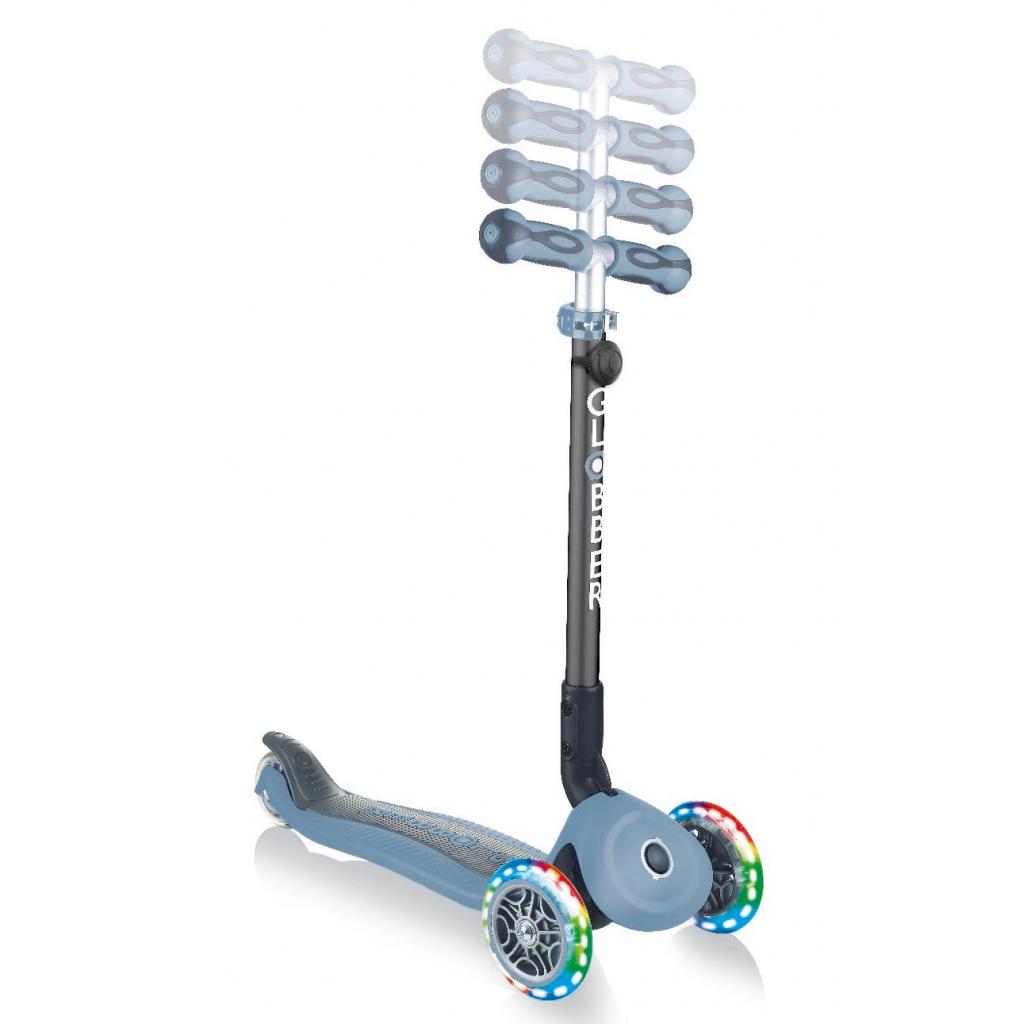 Самокат Globber Go Up Deluxe Lights Led 5 в 1 блакитний (646-200) - зображення 5