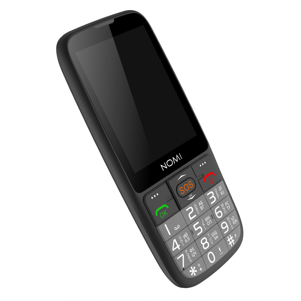 Мобільний телефон Nomi i281+ New Black - зображення 4