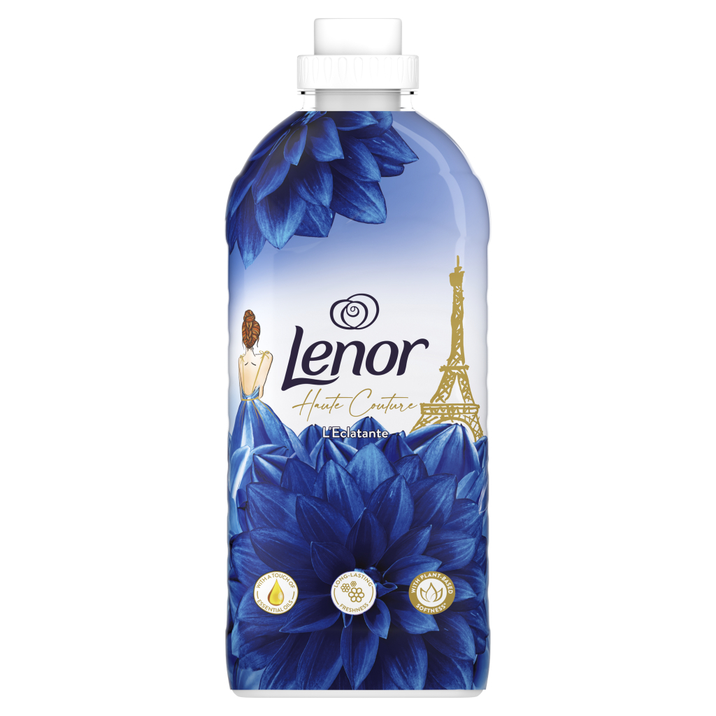 Кондиціонер для білизни Lenor Висока мода Осяйний 1200 мл (8700216162531) - изображение 2