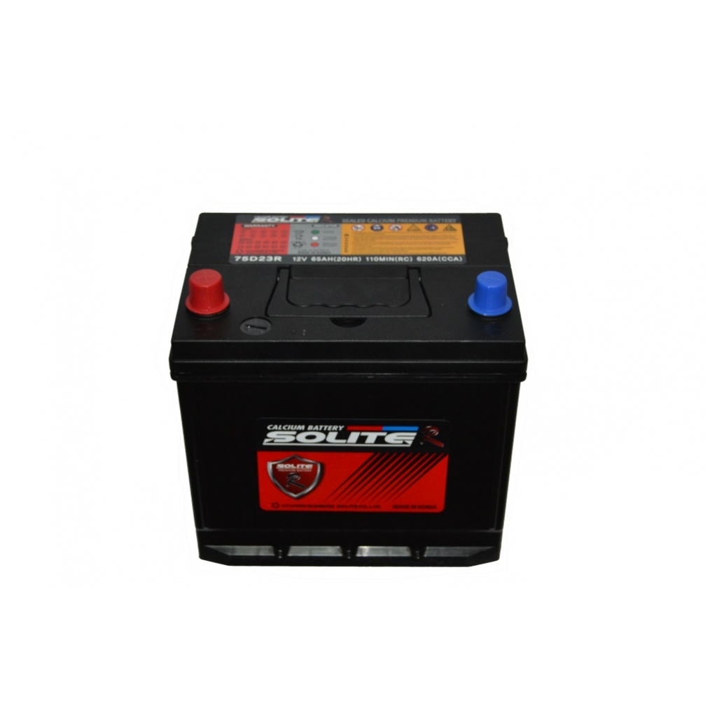 Акумулятор автомобільний Solite R 65Ah (75D23R) - зображення 1