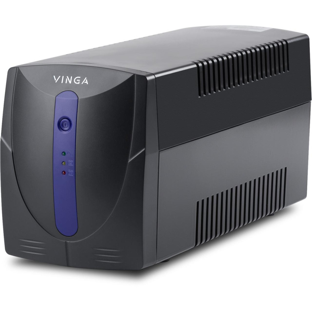 Пристрій безперебійного живлення Vinga LED 1500VA plastic case with USB (VPE-1500PU) - зображення 7